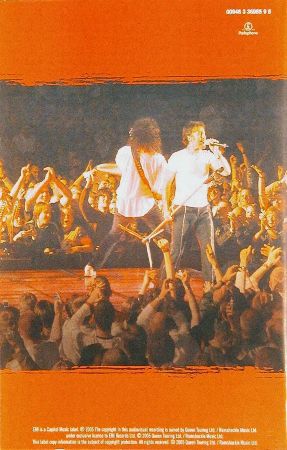 Queen + Paul Rodgers 'Return Of The Champions' UK DVD booklet back sleeve