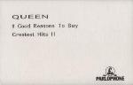 Queen 'Eight Good Reasons To Buy Greatest Hits II'
