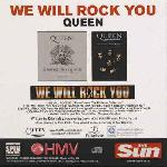 Queen 'We Will Rock You'