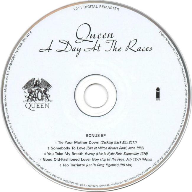 UK 2011 double CD disc 2