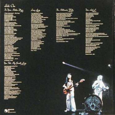 Queen 'A Day At The Races' UK LP gatefold