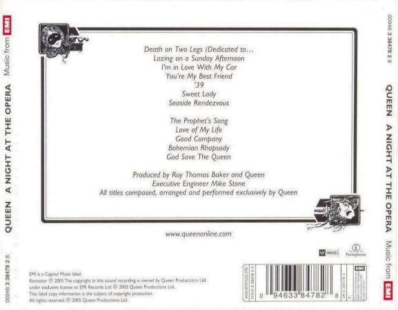 UK 30th Anniversary CD back sleeve