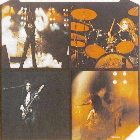 Queen 'A Night At The Opera' UK LP inner sleeve