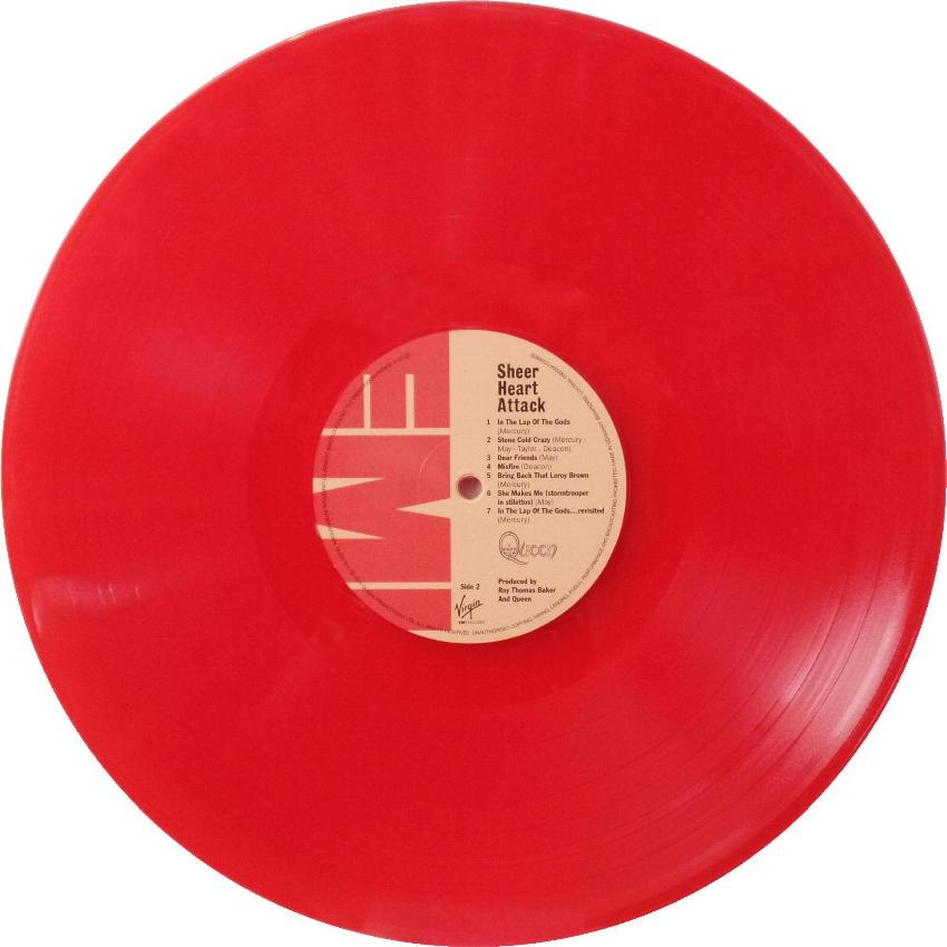 2015 'The Studio Collection' LP coloured vinyl