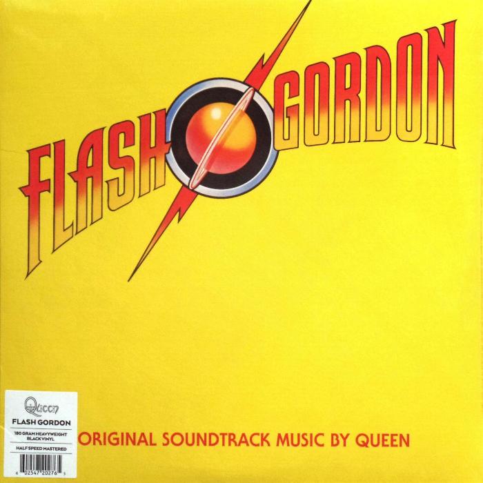 Queen 'Flash Gordon' 2015 'The Studio Collection' LP stickered front sleeve