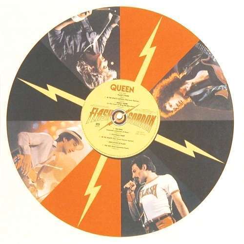 Queen 'Flash Gordon' UK LP inner sleeve