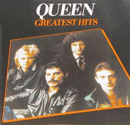 Queen 'Greatest Hits' UK LP front sleeve