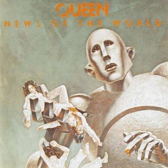 Queen 'News Of The World' UK LP front sleeve