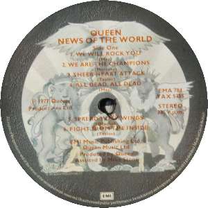 Queen, News Of The World full album zip