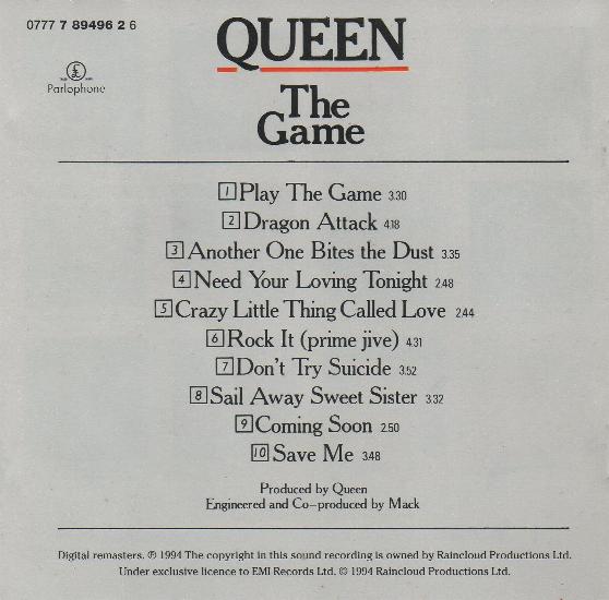 UK 1994 digital remaster booklet back sleeve