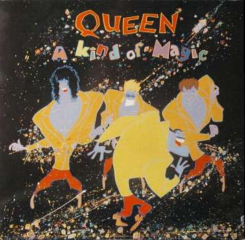 Queen 'A Kind Of Magic' UK LP front sleeve