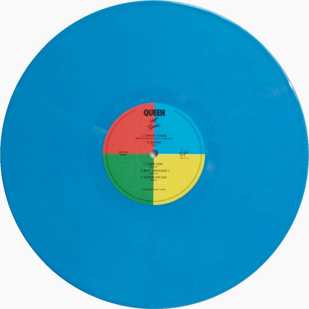 'Hot Space' coloured vinyl