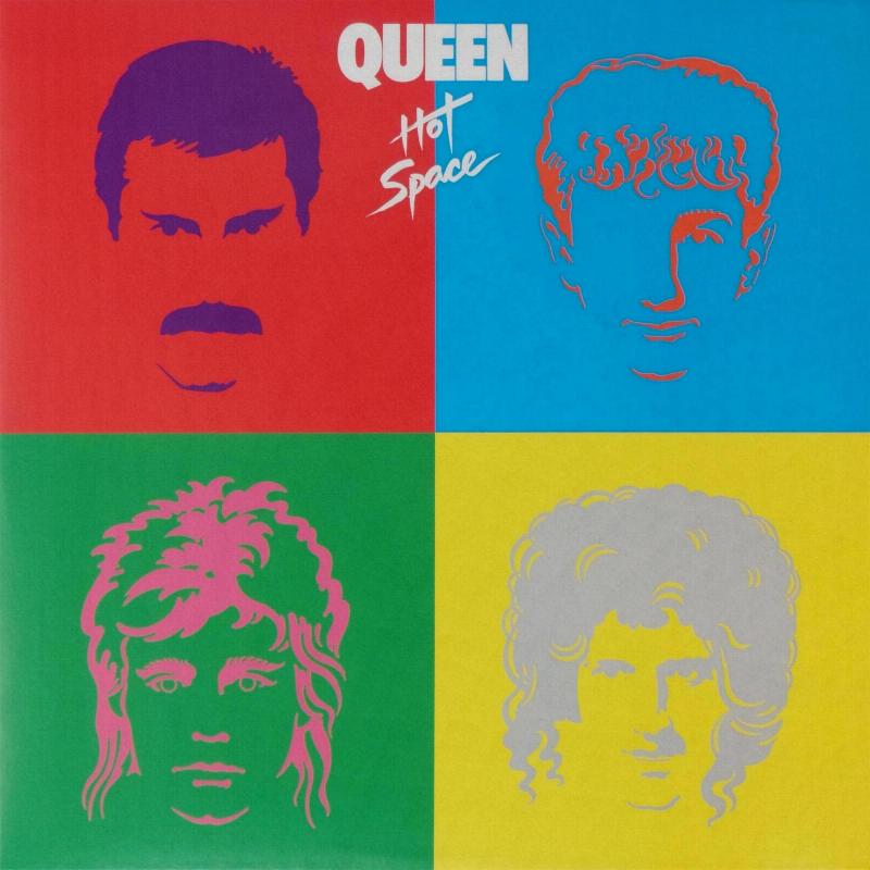 Queen 'Hot Space' 2015 'The Studio Collection' LP front sleeve