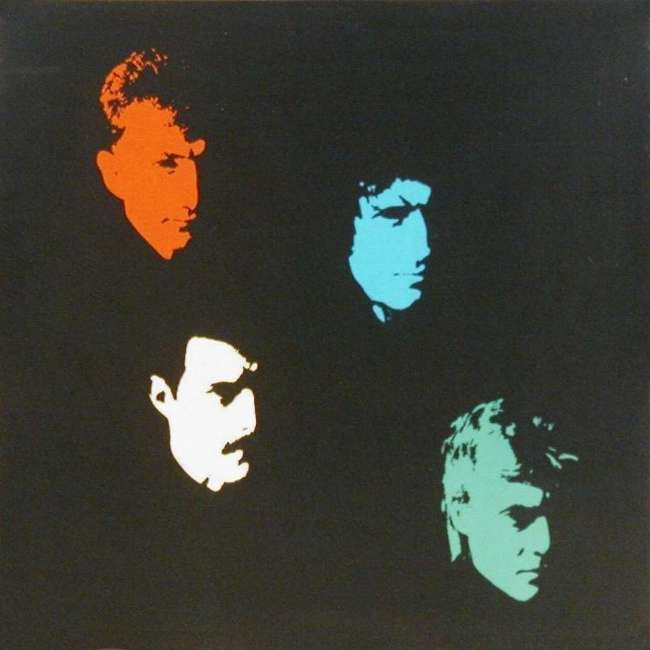 Queen 'Hot Space' UK LP inner sleeve