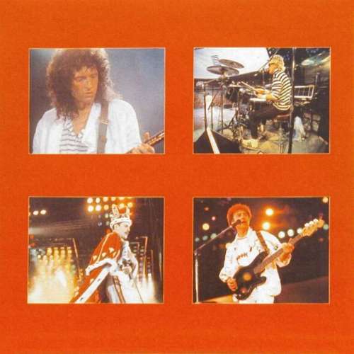 Queen 'Live Magic' UK LP inner sleeve