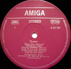 Queen 'Queen' East Germany LP first version label
