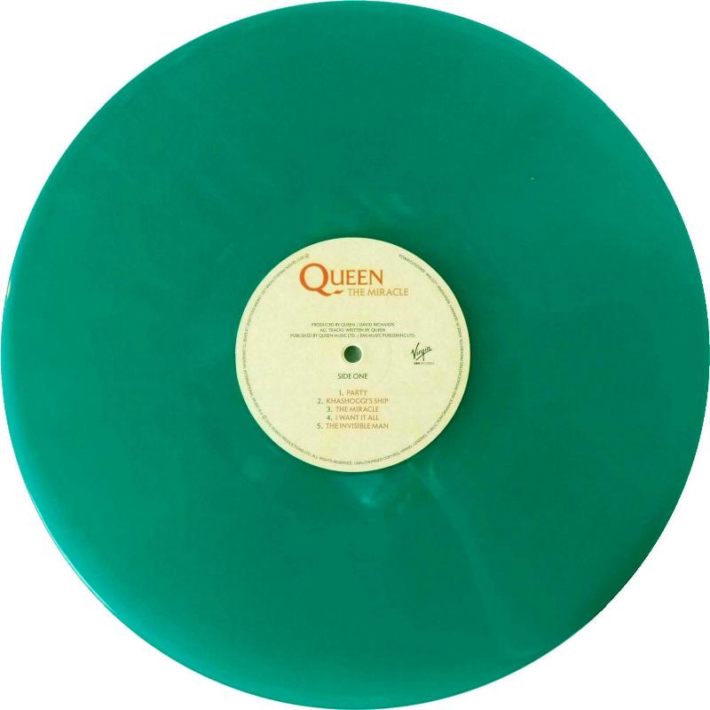 'The Miracle' coloured vinyl