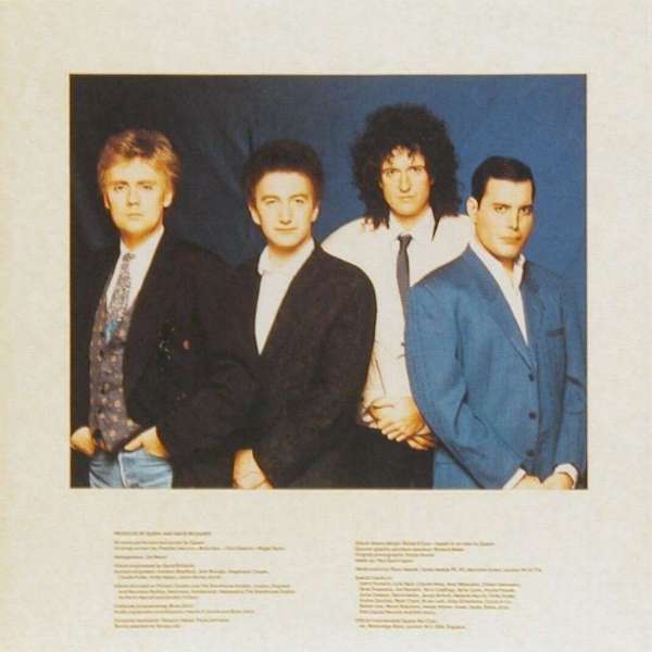 Queen 'The Miracle' UK LP inner sleeve