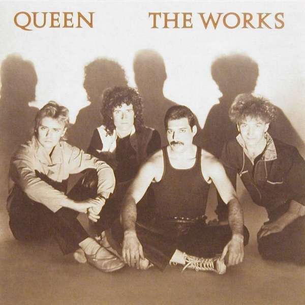 Queen 'The Works' UK LP front sleeve