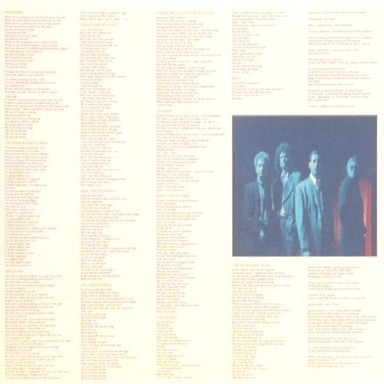 Queen 'Innuendo' UK LP inner sleeve