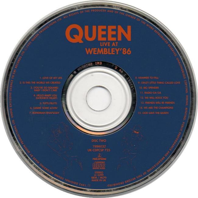 UK CD original disc 2