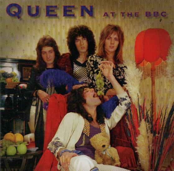 Queen 'Queen At The BBC' US CD front sleeve