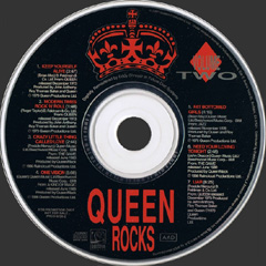 Queen 'Queen Rocks' US volume 2 promo CD disc