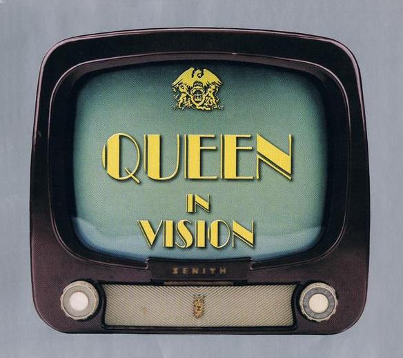 Queen 'In Vision' Japanese CD front sleeve