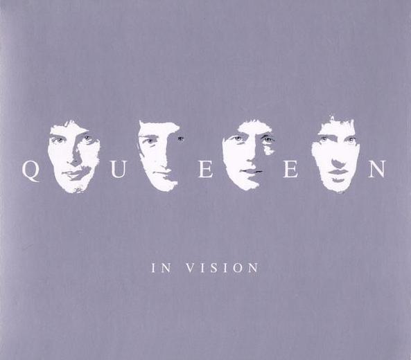Queen 'In Vision' Japanese CD slipcase front sleeve