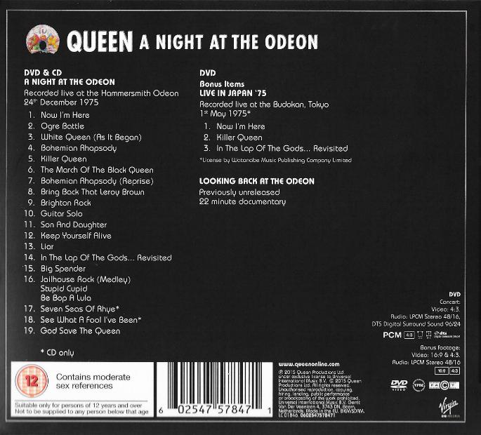 UK CD & DVD set back sleeve