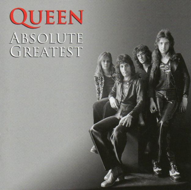 Queen 'Absolute Greatest' UK single CD front sleeve