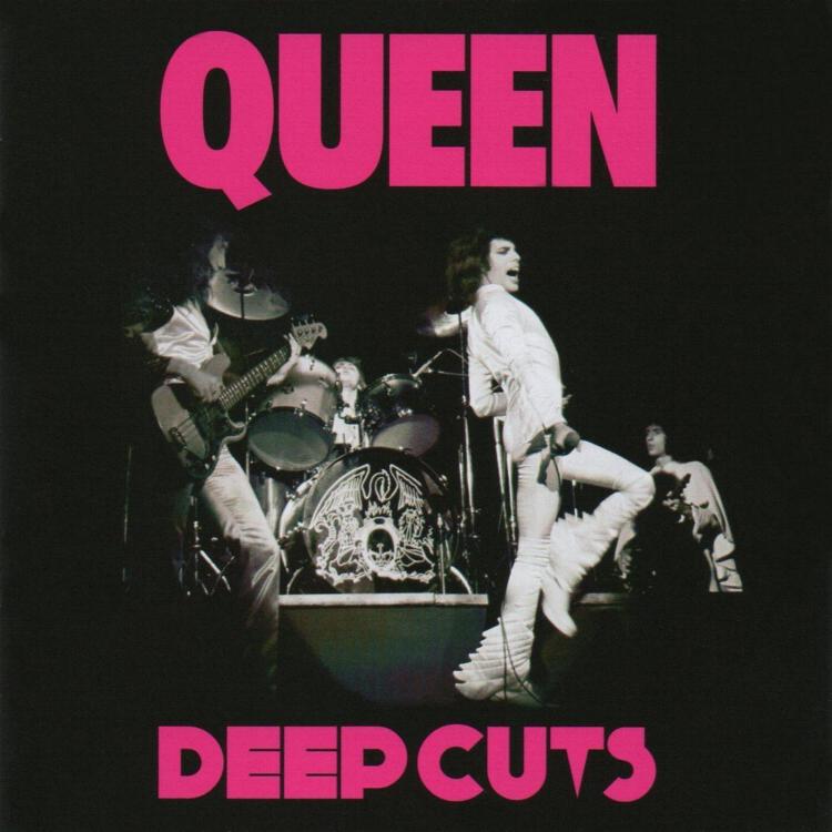 Queen 'Deep Cuts 1' UK CD front sleeve