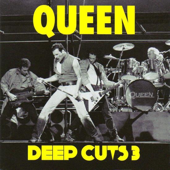 Queen 'Deep Cuts 3' UK CD front sleeve