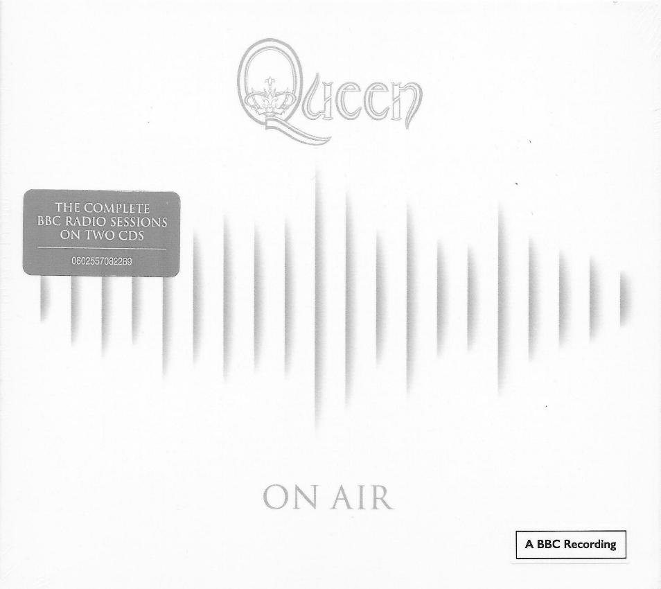 Queen 'On Air' UK 2CD stickered front sleeve