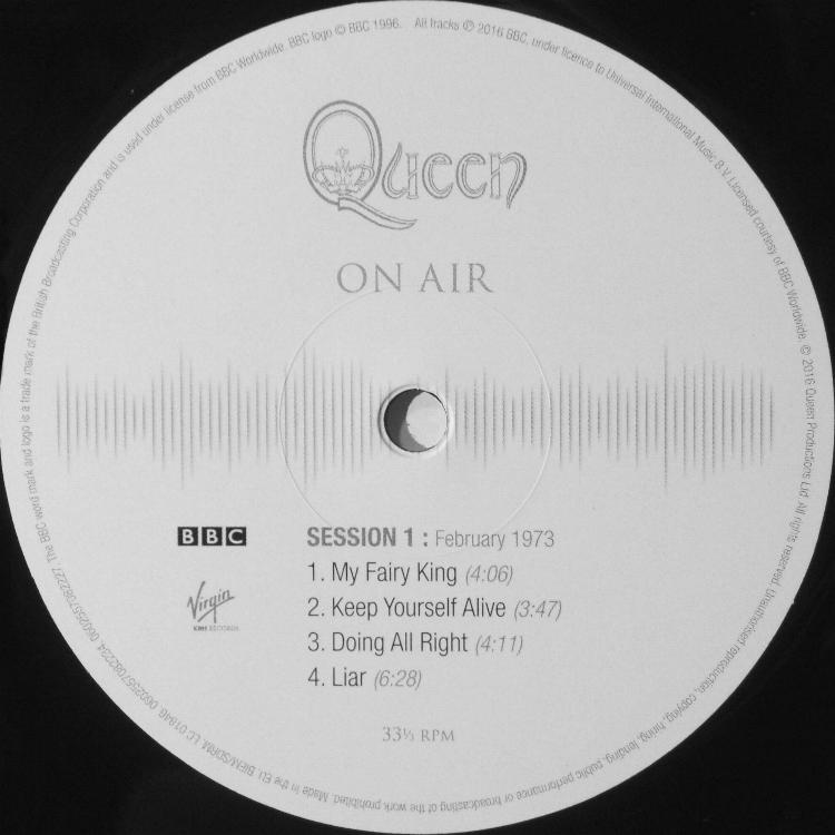UK LP 1 label