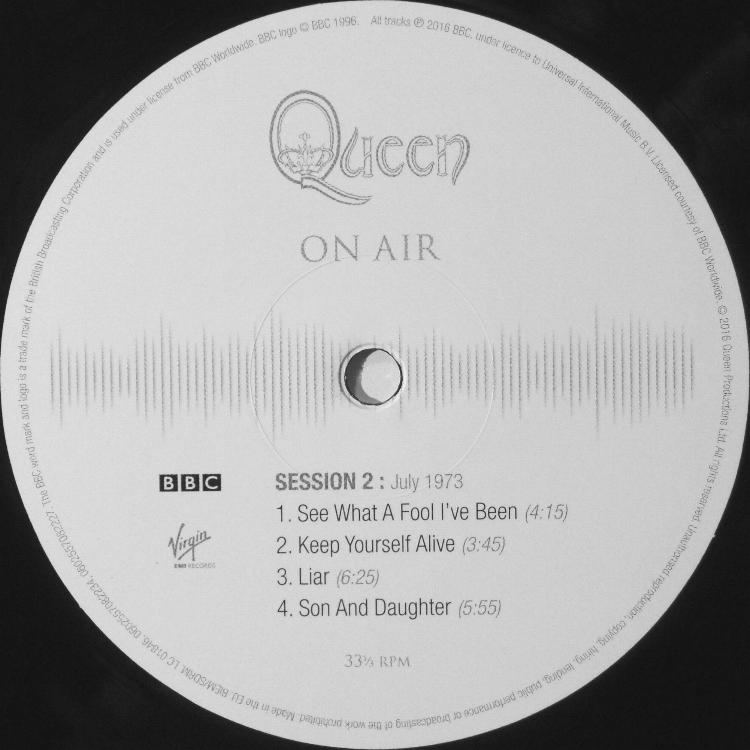 UK LP 1 label
