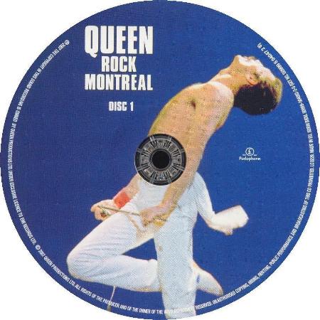 Queen 'Queen Rock Montreal' UK CD disc 1