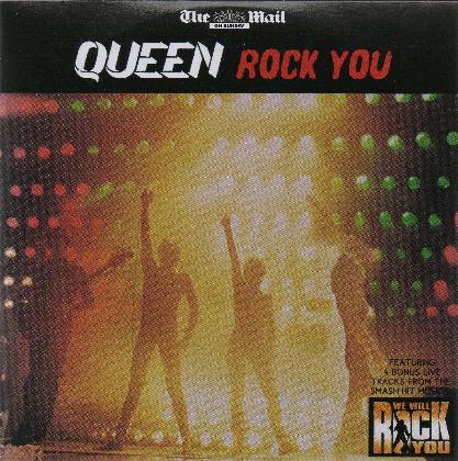 Queen 'Queen Rock You' UK CD front sleeve