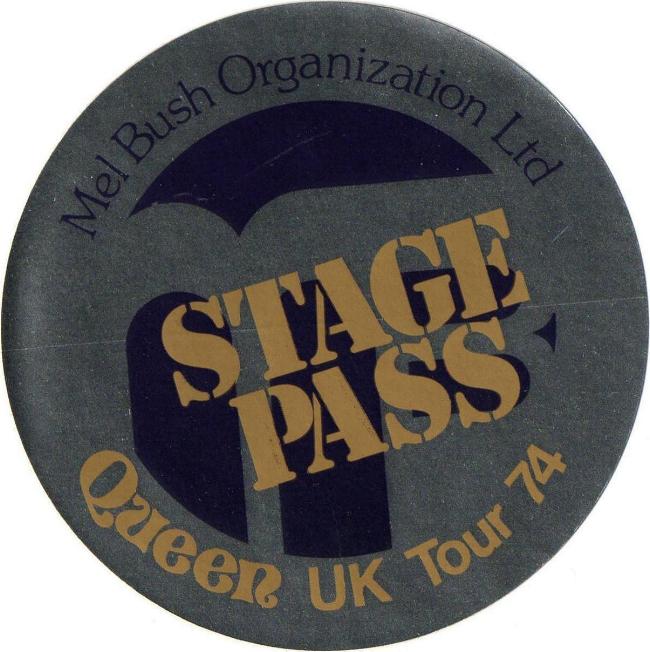 super deluxe boxed set stage pass sticker