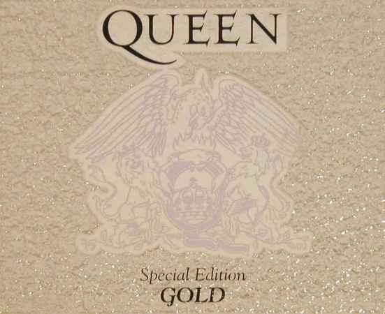 Queen 'Special Edition Gold' South Korean boxed set front
