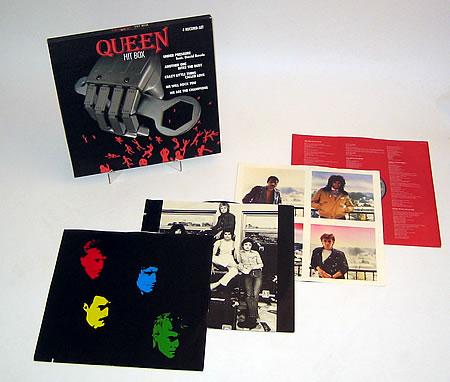 Queen 'The Hit Box' Netherlands boxed set contents