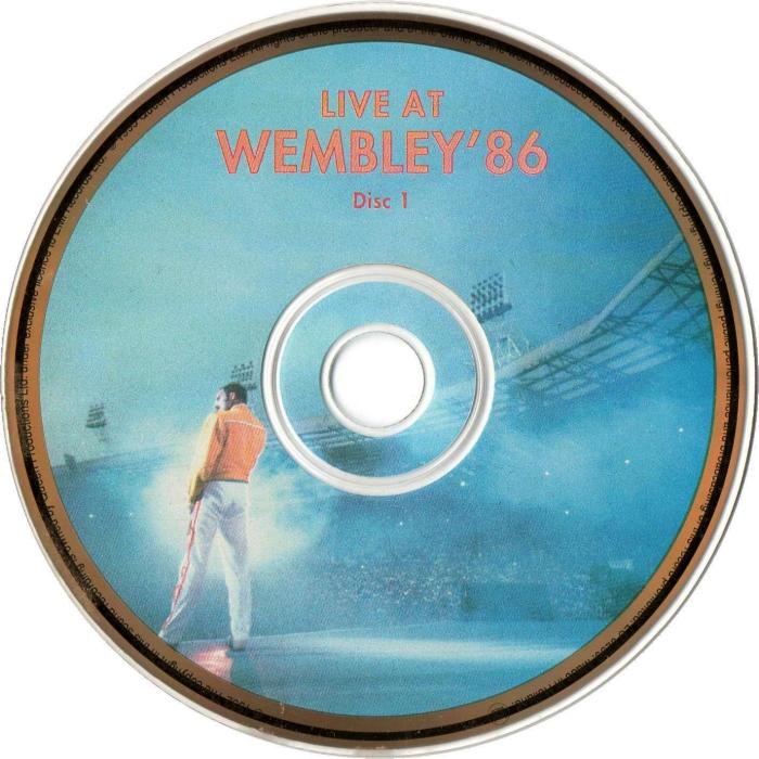 'Live At Wembley 1986' disc