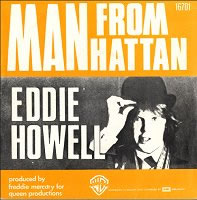 Eddie Howell 'The Man From Manhattan' Belgian 7" front sleeve