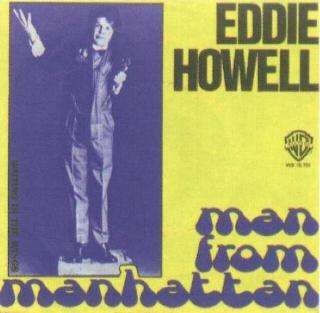 Eddie Howell 'The Man From Manhattan' Dutch 7" front sleeve