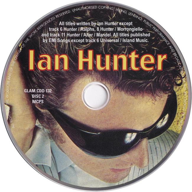 Ian Hunter 'The Singles Collection 1975-83' UK CD disc 2