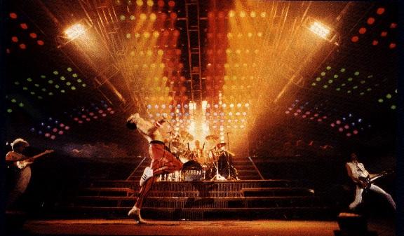 Queen 'Hammer To Fall' photograph, 1984