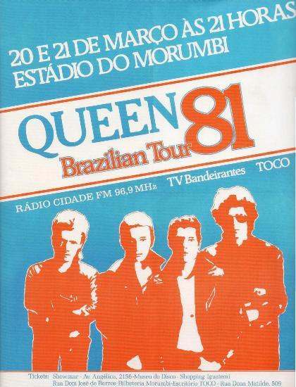 1981 tour poster