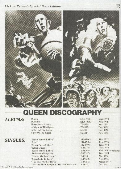 'News Of The World' 4 page press release back
