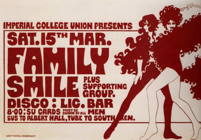 1969 Smile concert poster