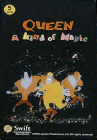 Queen 'A Kind Of Magic' phonecard